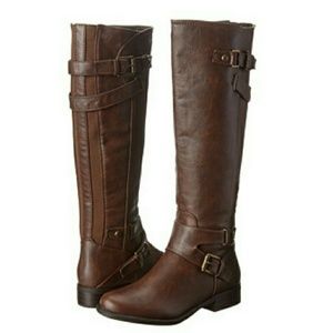 G by Guess Brown Knee High Boots.